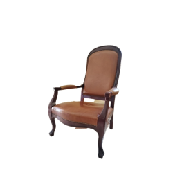 wooden armchair