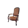 wooden armchair