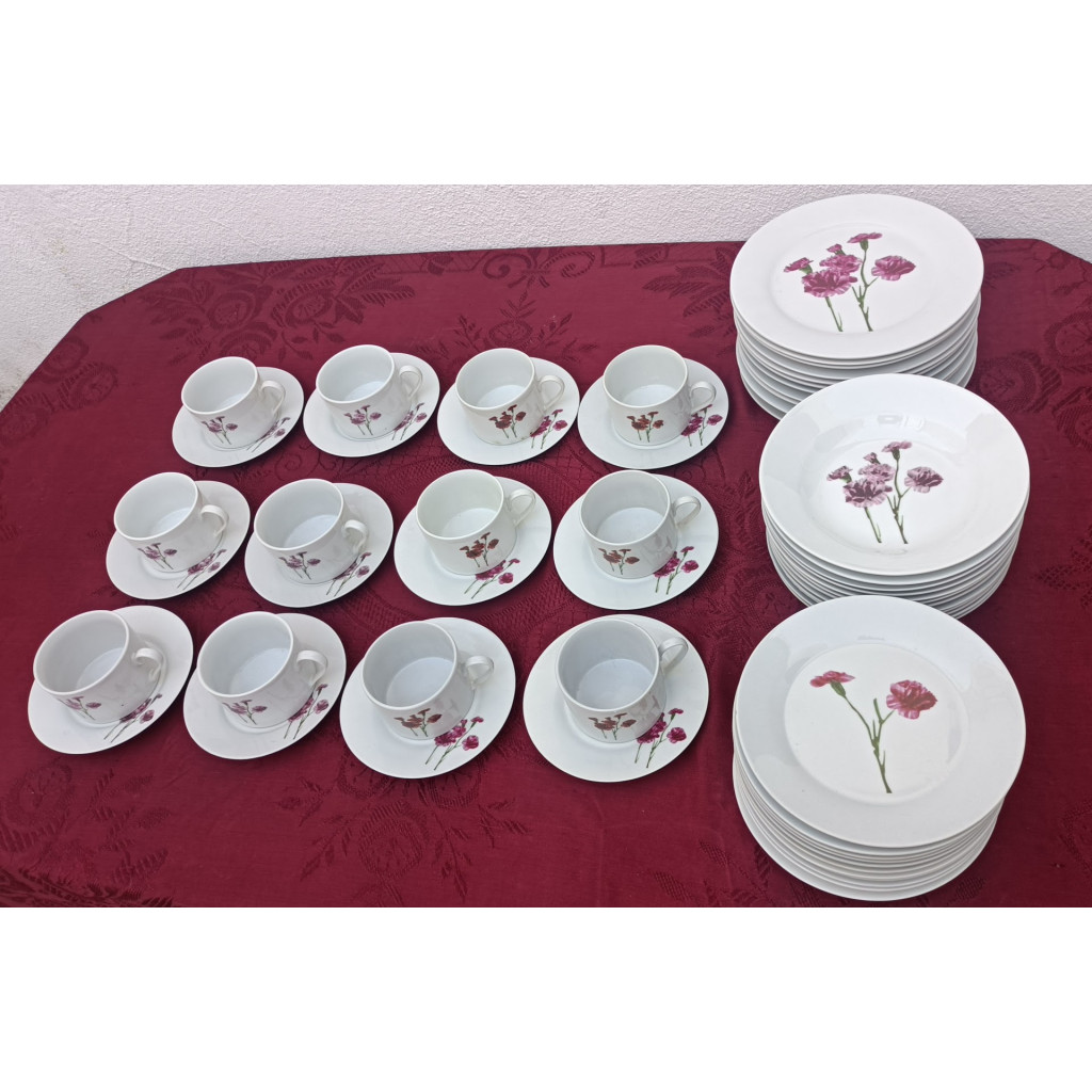 Dinner and tea service for 12 people