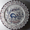 Portuguese faience plate