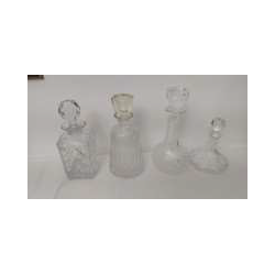 crystal bottles