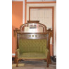 Upholstered settee