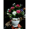 Trophy vase set "with golden detail"