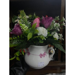 Trophy cup flower set "pink...