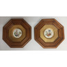 Placas em porcelana