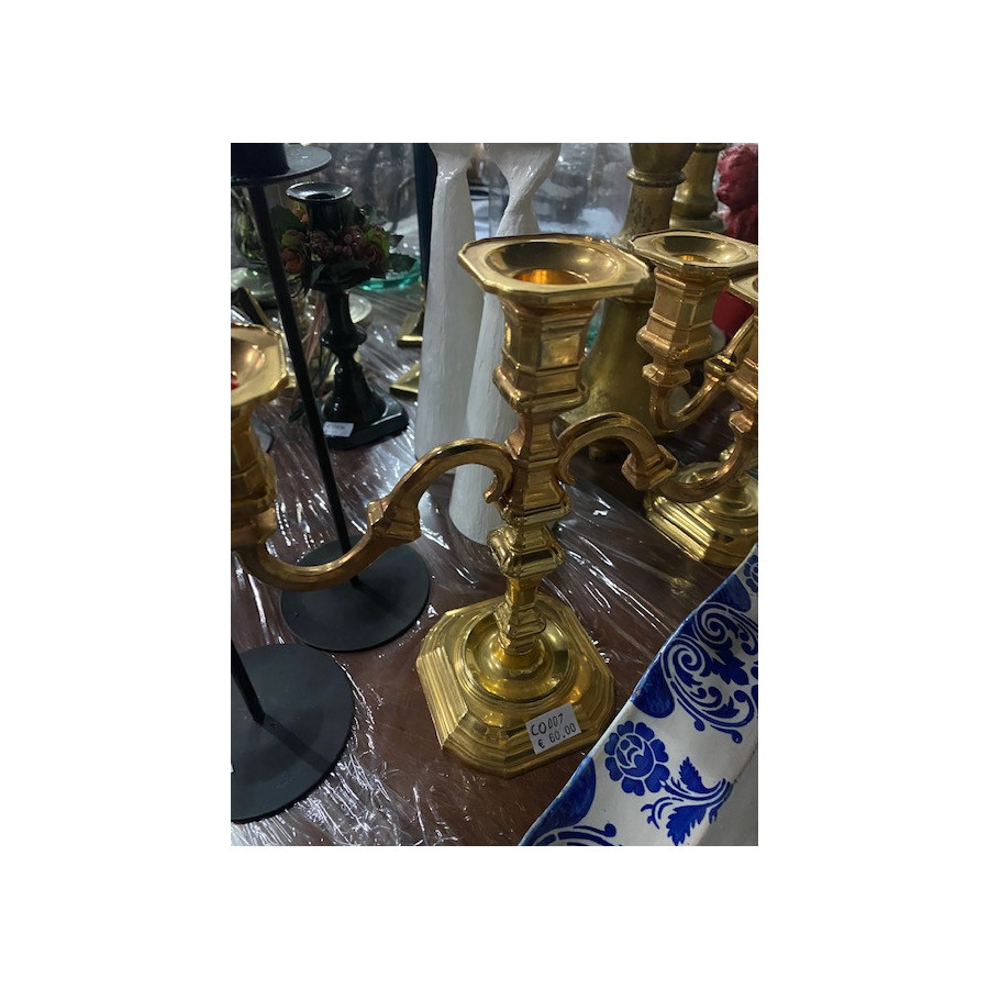 Par de candelabros de 3 lumes alemães
