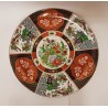 Prato em porcelana oriental